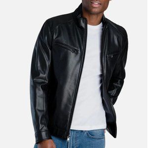 Michael Kors Leather Jacket Men